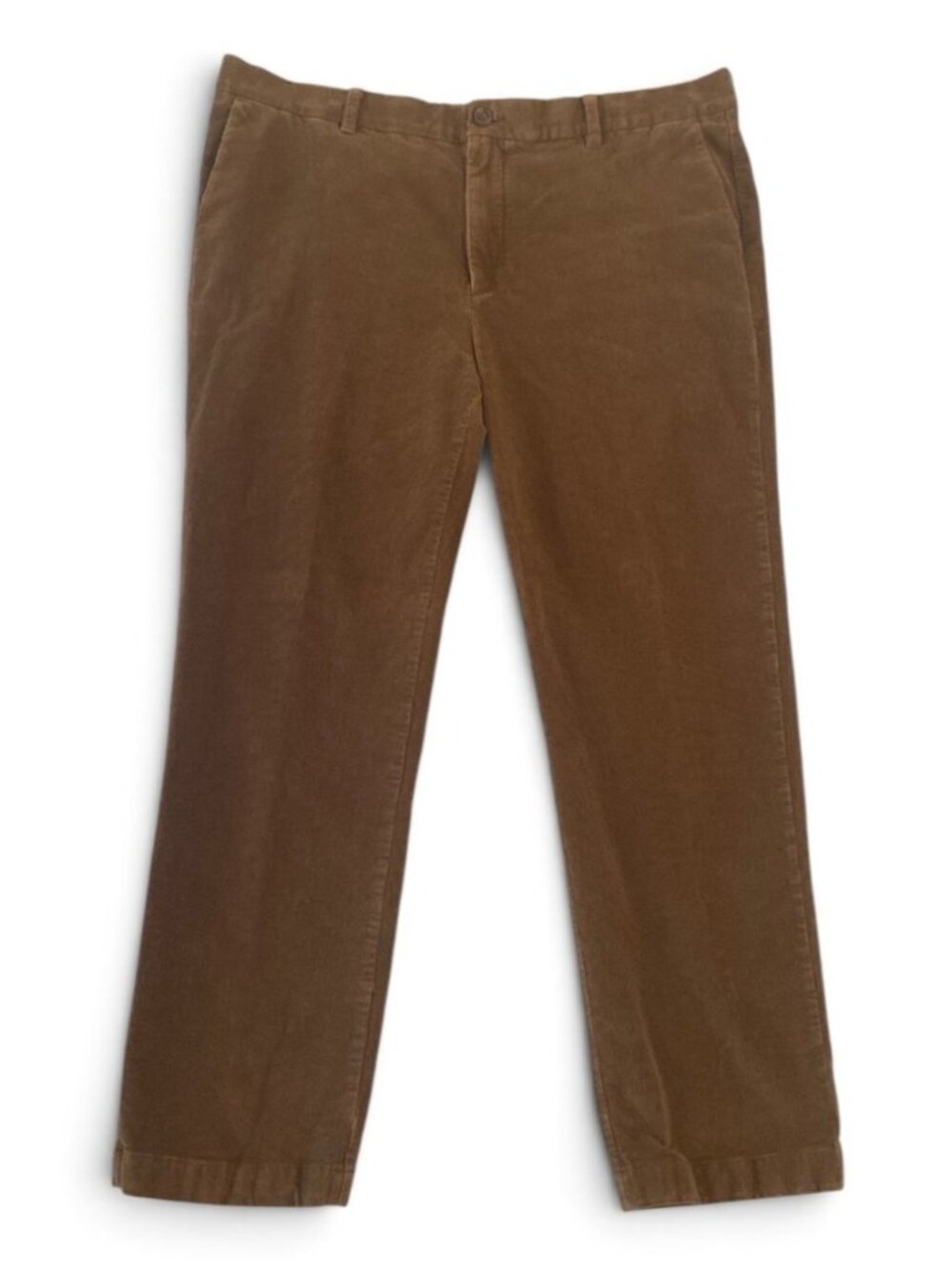 Roundtree & Yorke Core Comfort Corduroy Pants Actual 41 x 30 Brown Stretch